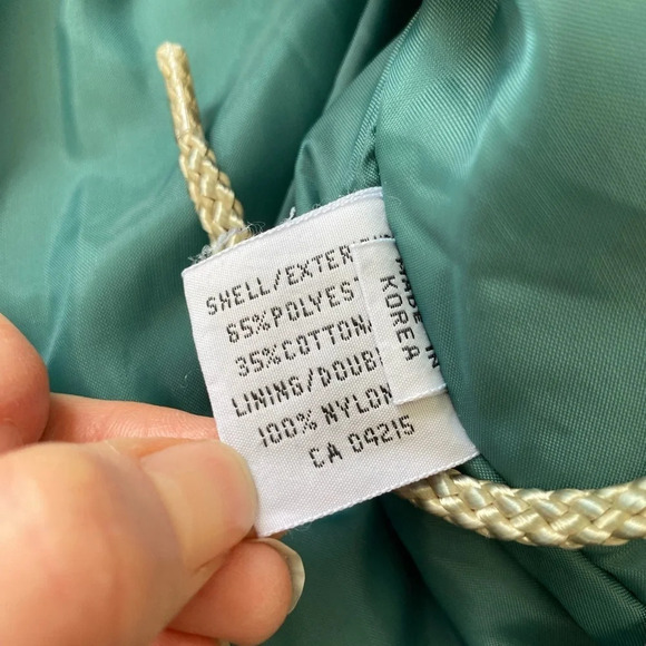 VINTAGE LONDON Fog Winter Jacket Coat With Cinched Waist Size  XL - Picture 8 of 12